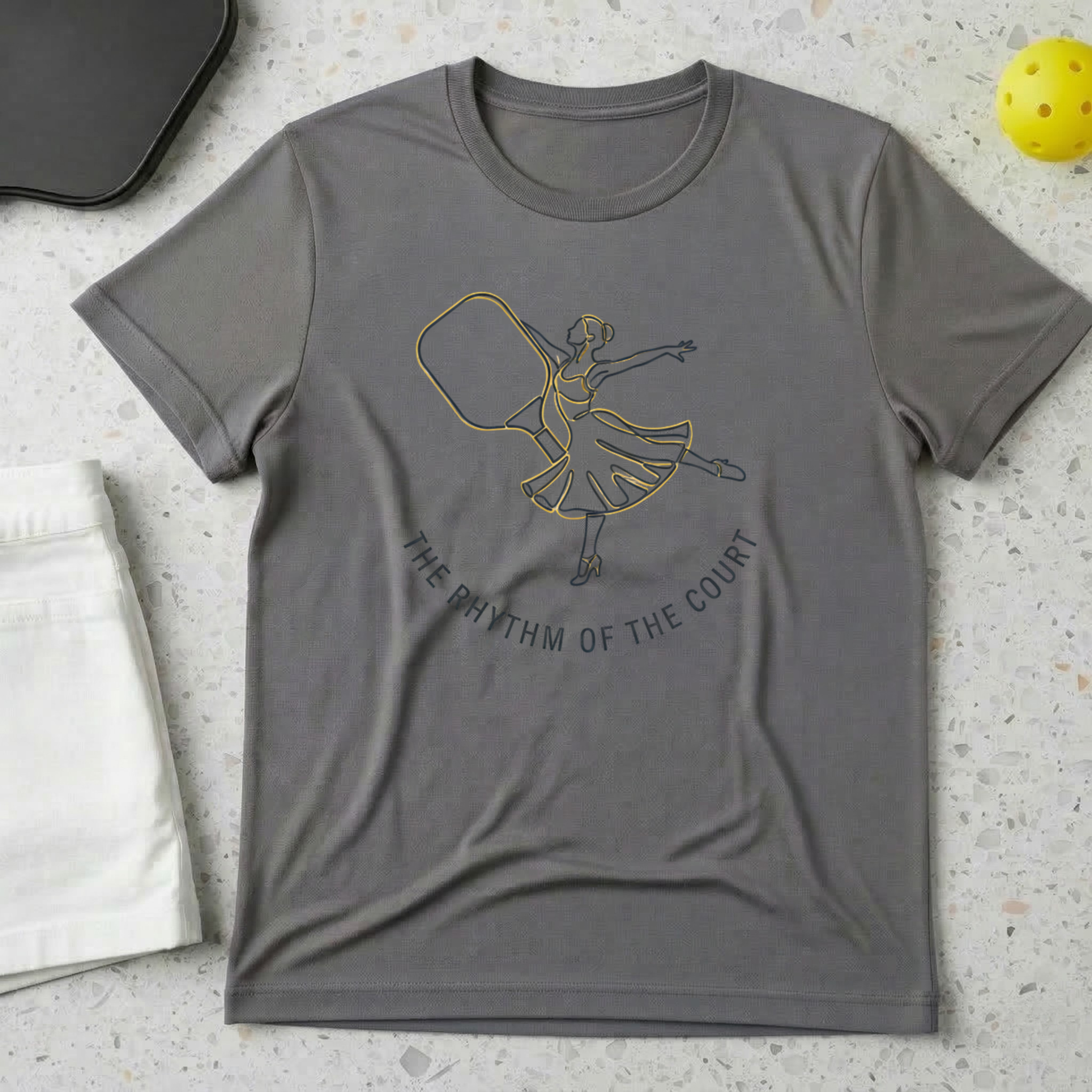 The rhythm of the court T-Shirt