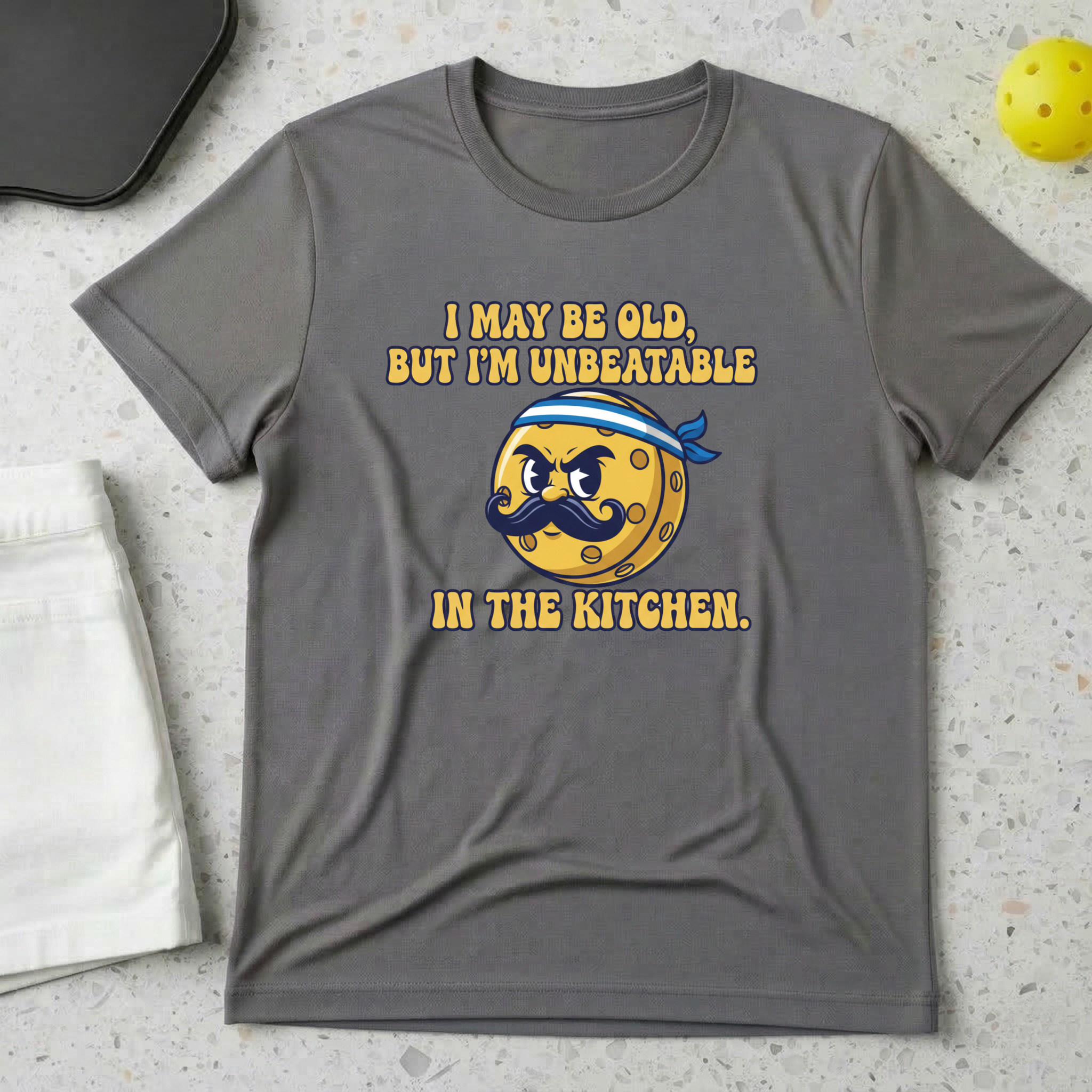 I may be old but am unbeatable in the kitchen T-Shirt
