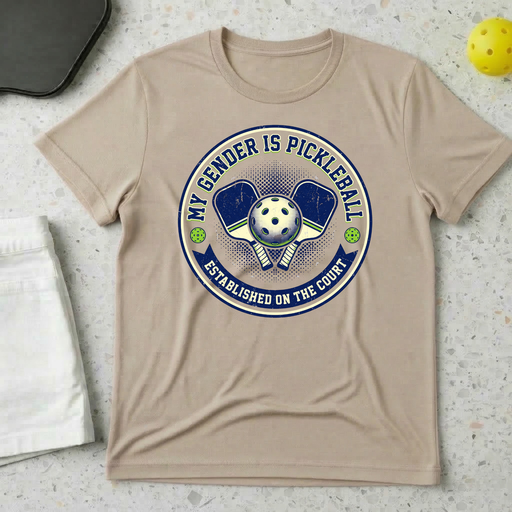My Gender Is Pickleball T-shirt