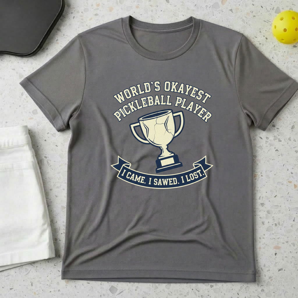 World's most okayest pickleball player T-Shirt