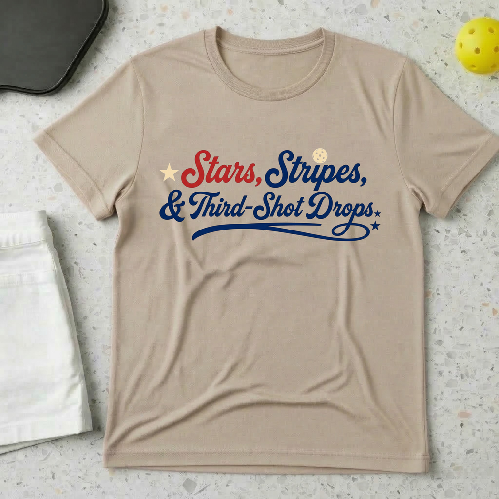 Stars, Stripes and third shot drops T-Shirt