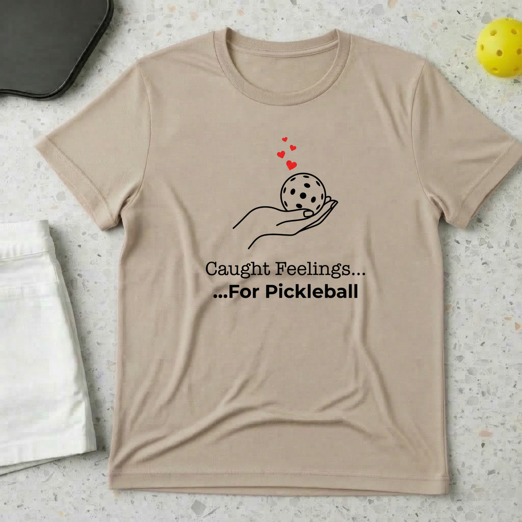 Caught Feelings For Pickleball T-shirt