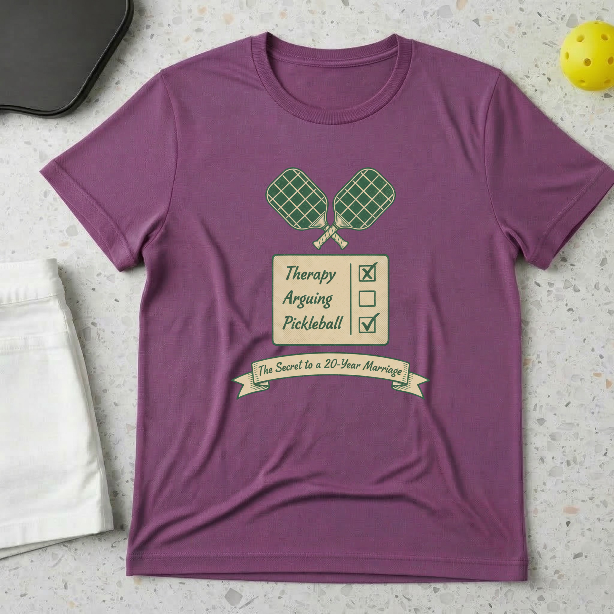 The secret to a 20 year marriage T-Shirt