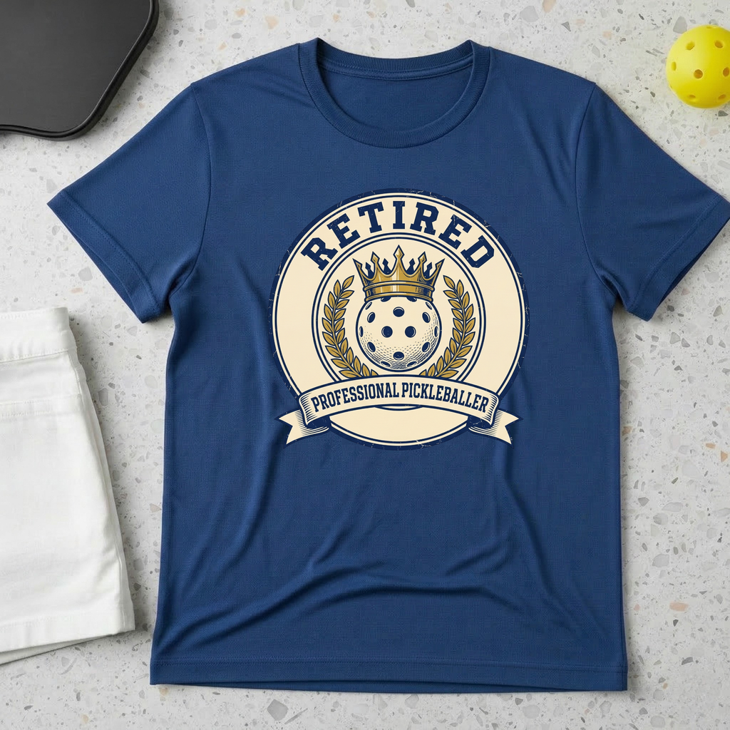 Retired professional Pickleballer T-shirt
