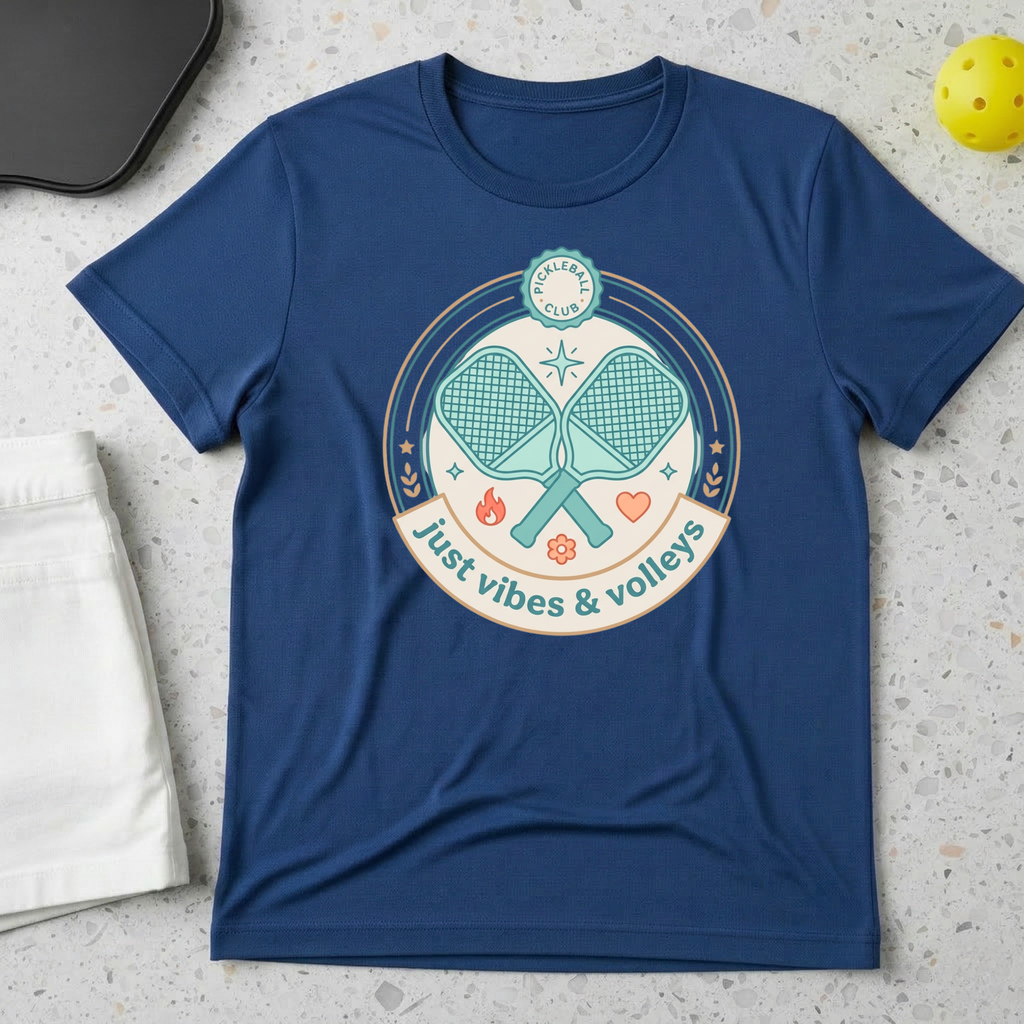 Just Vibes & Volleys T-shirt