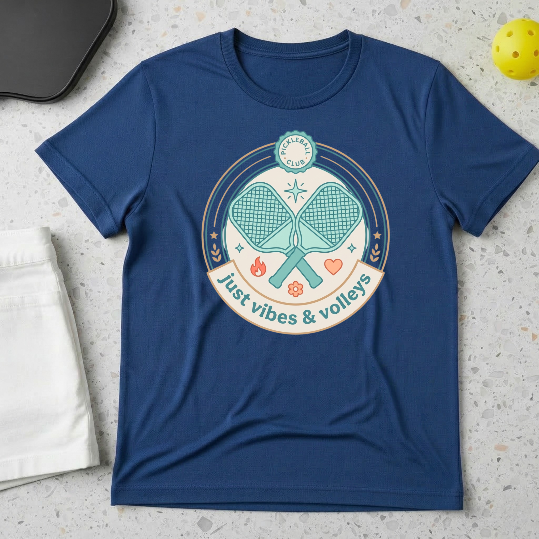 Just Vibes & Volleys T-shirt