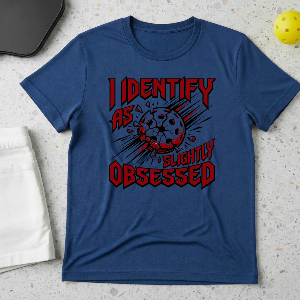 I identify as slightly obsessed T-shirt