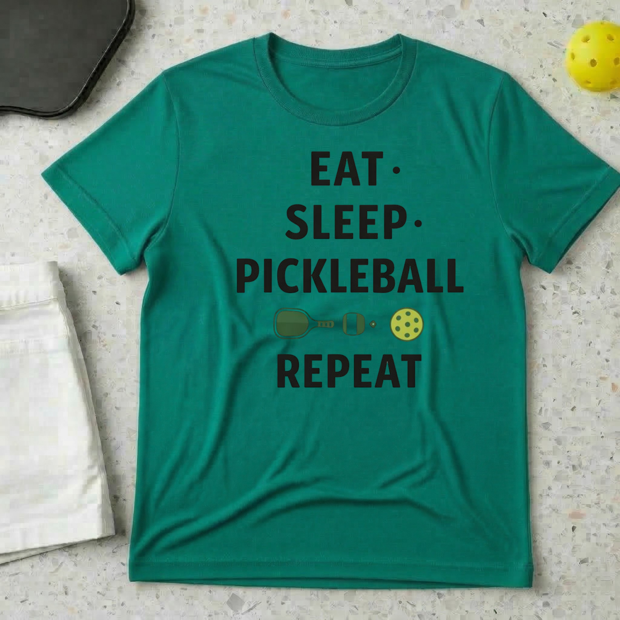 Eat sleep pickleball repeat T-Shirt