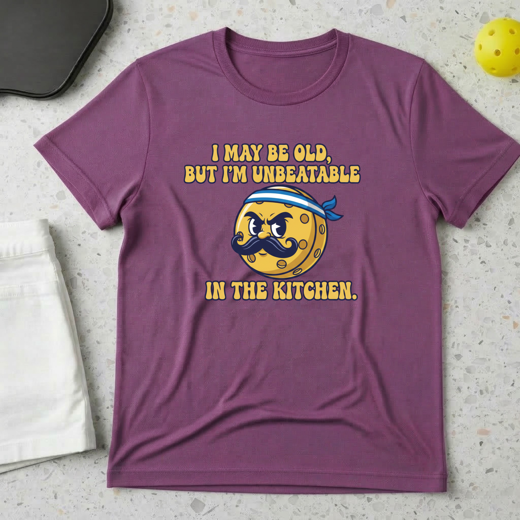 I may be old but am unbeatable in the kitchen T-Shirt