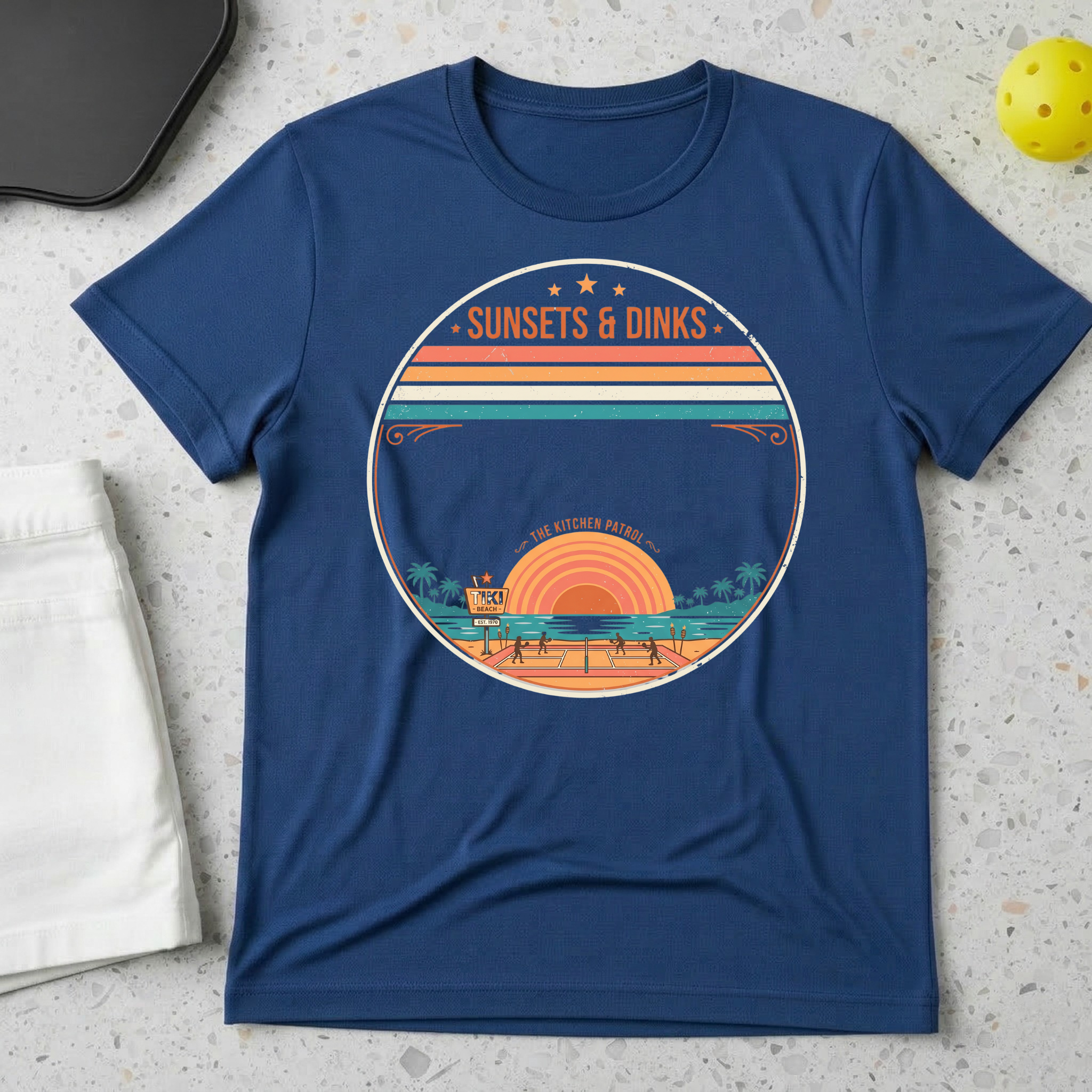 Sunset and dinks T-shirt