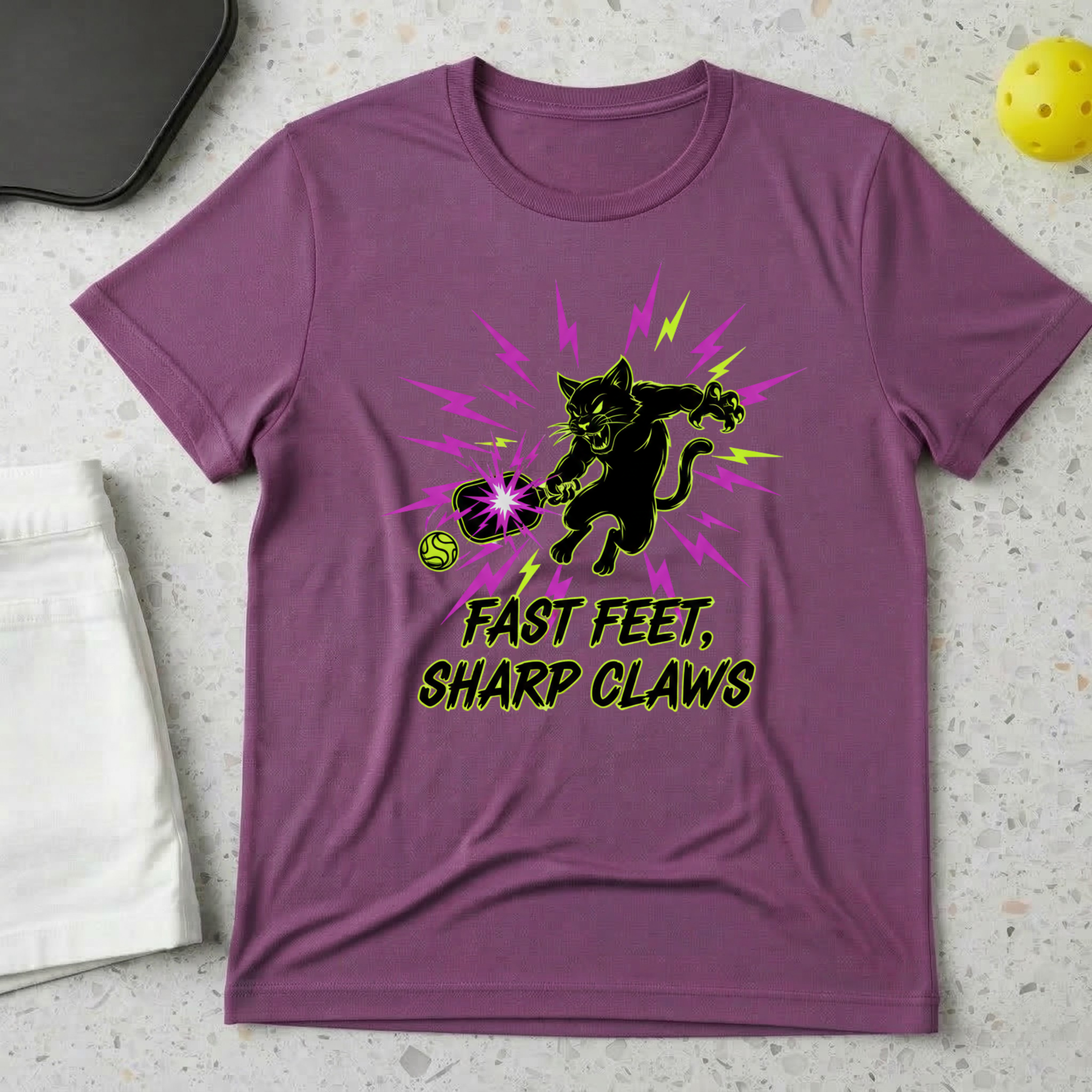 Fast feet sharp claws T-Shirt