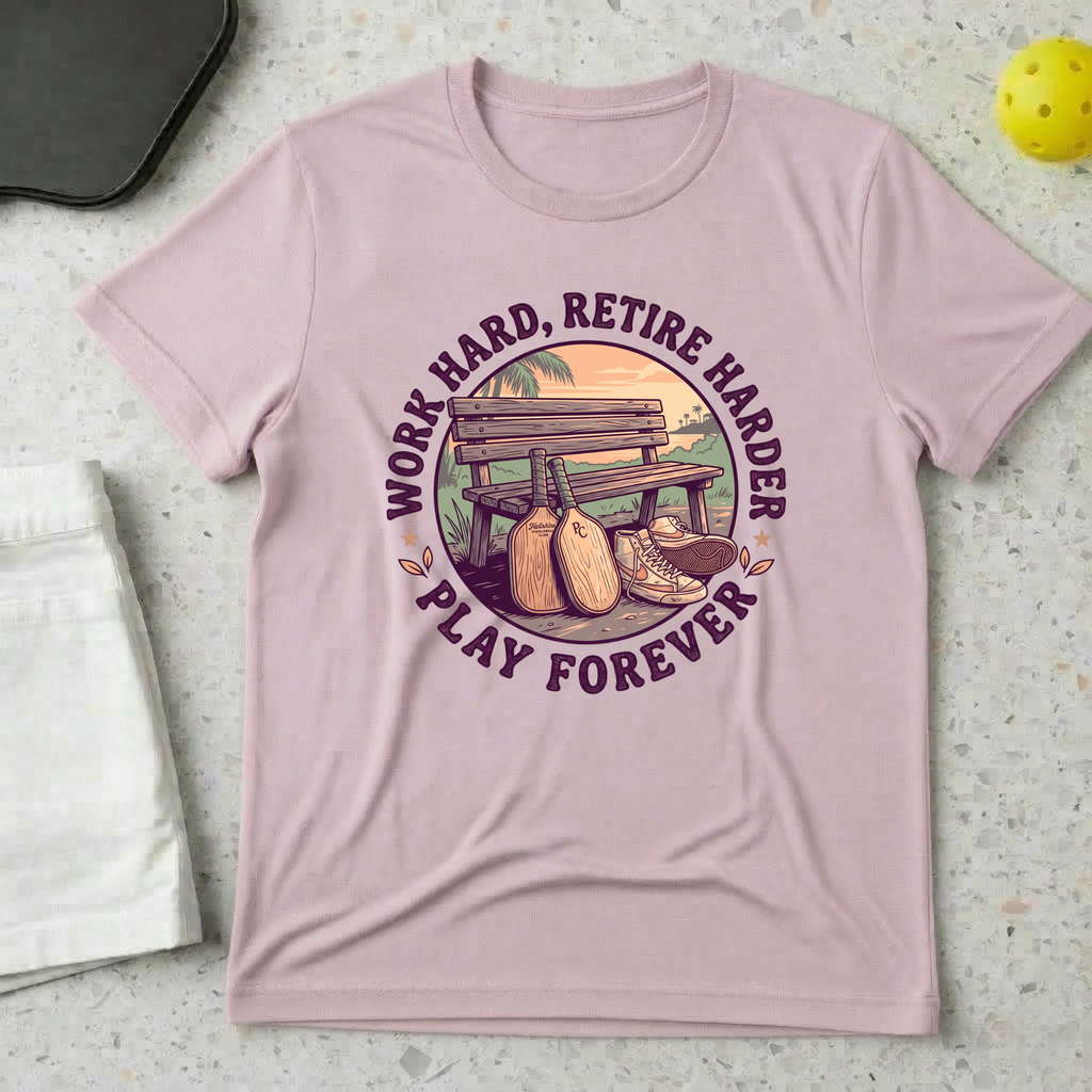 Work Harder. Retire Harder T-shirt