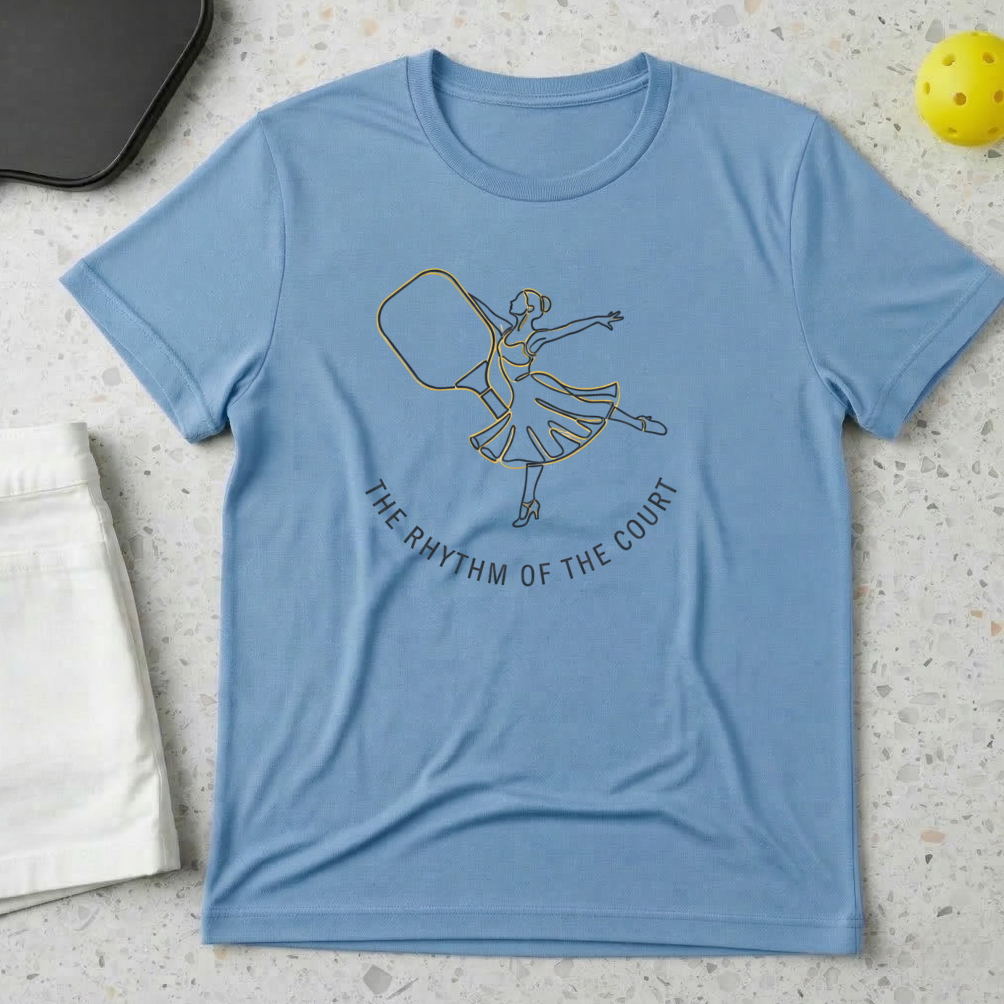 The rhythm of the court T-Shirt