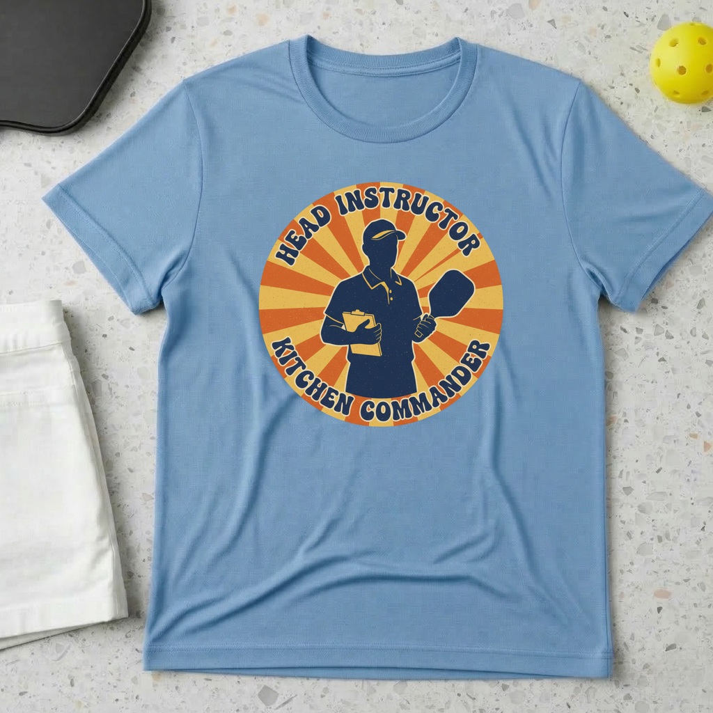 Head Instructor, Kitchen Commander T-Shirt
