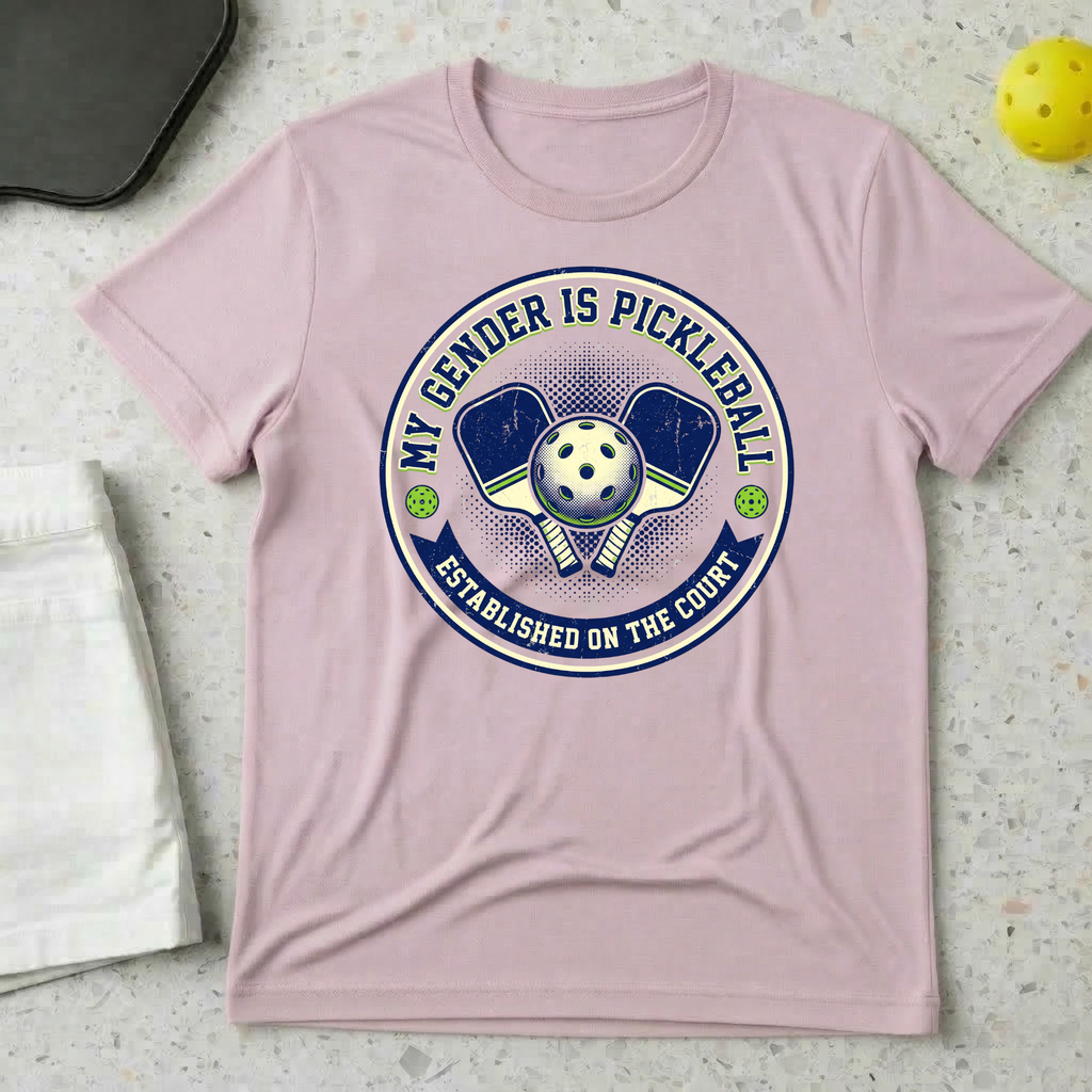My Gender Is Pickleball T-shirt