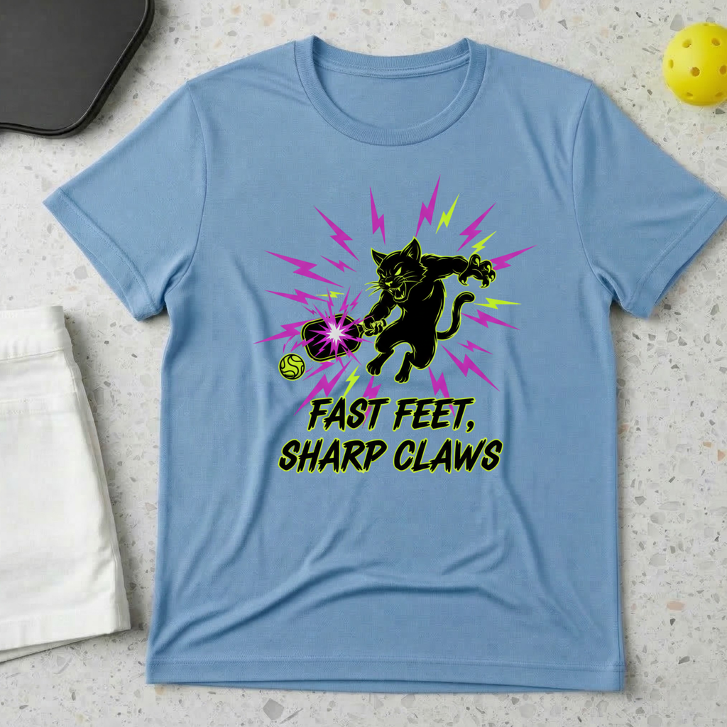 Fast feet sharp claws T-Shirt