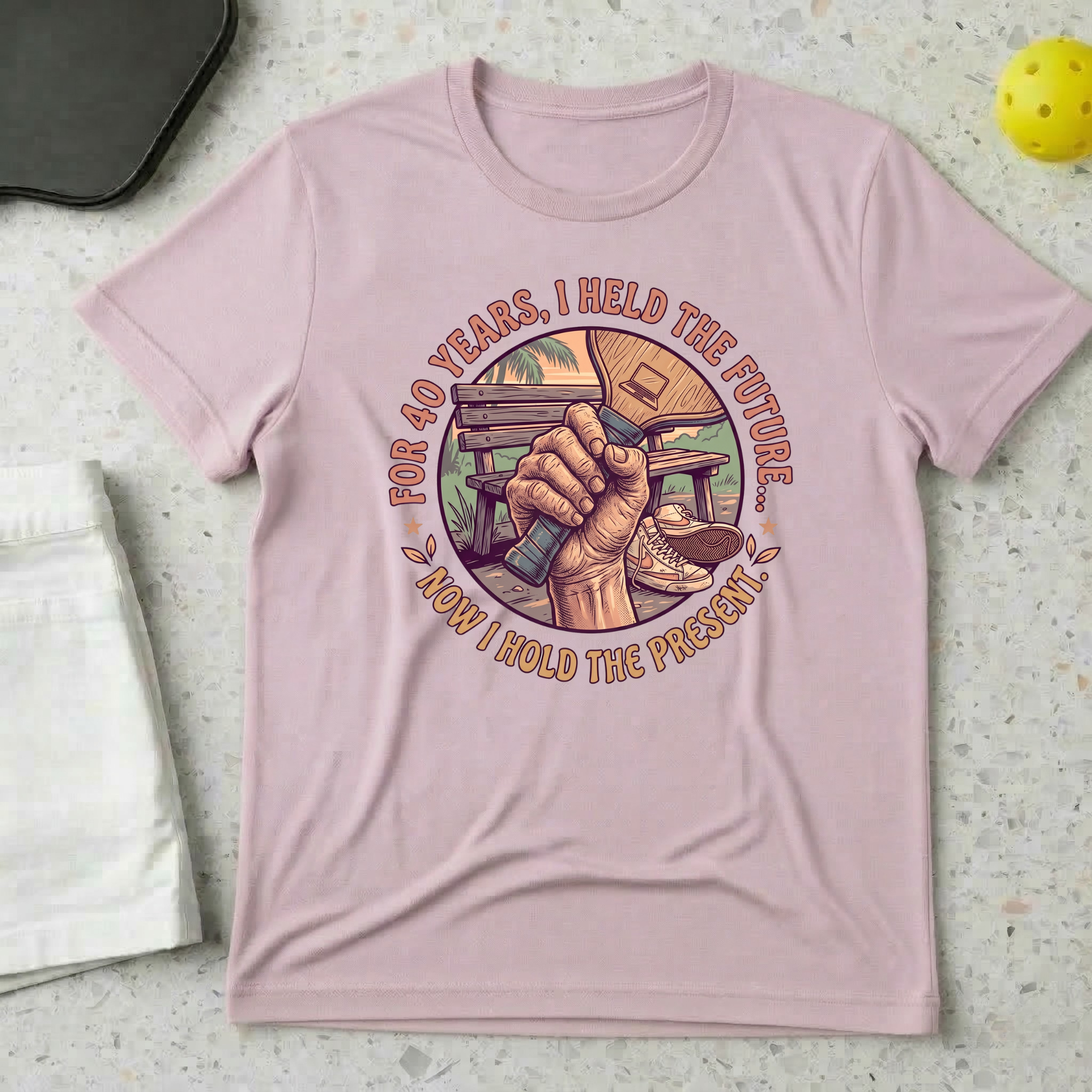 For 40 years I Held The Future T-shirt