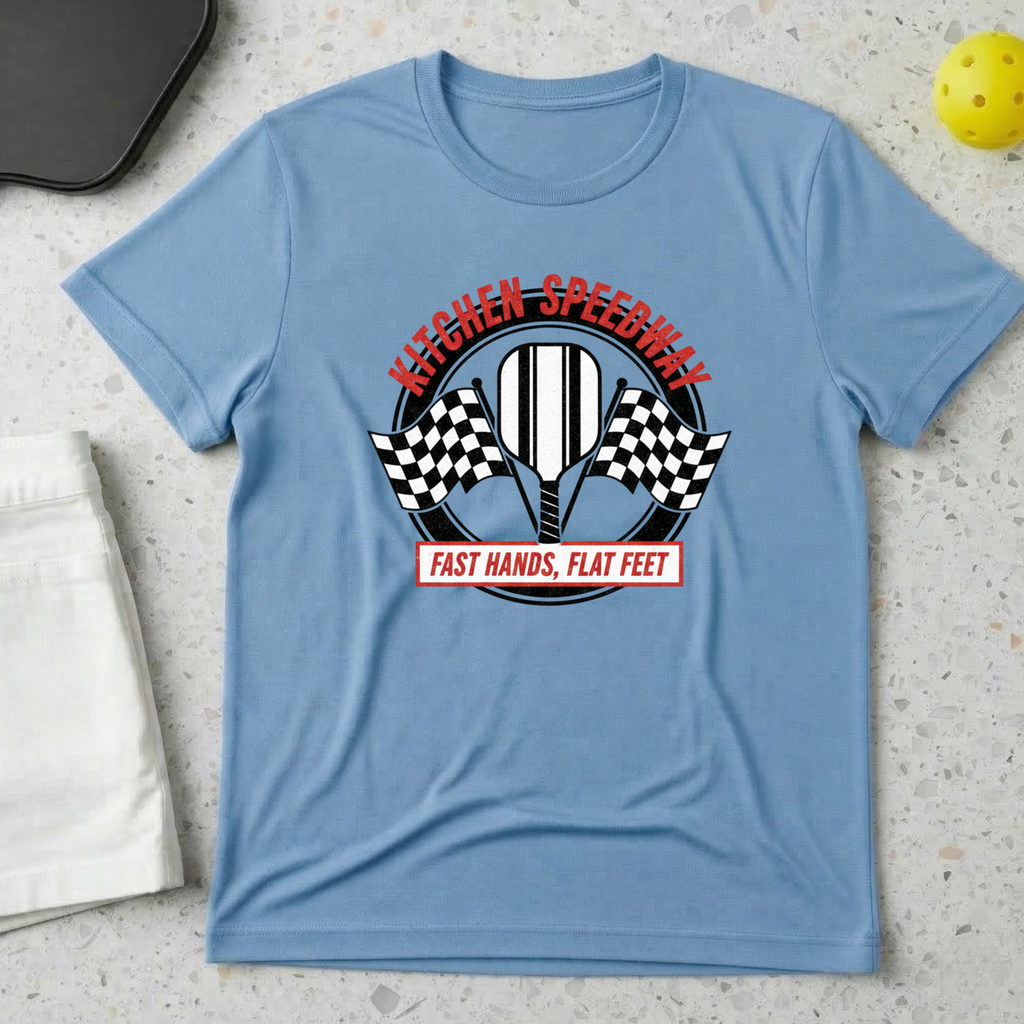 Kitchen speedway fast hands, fast feet T-Shirt