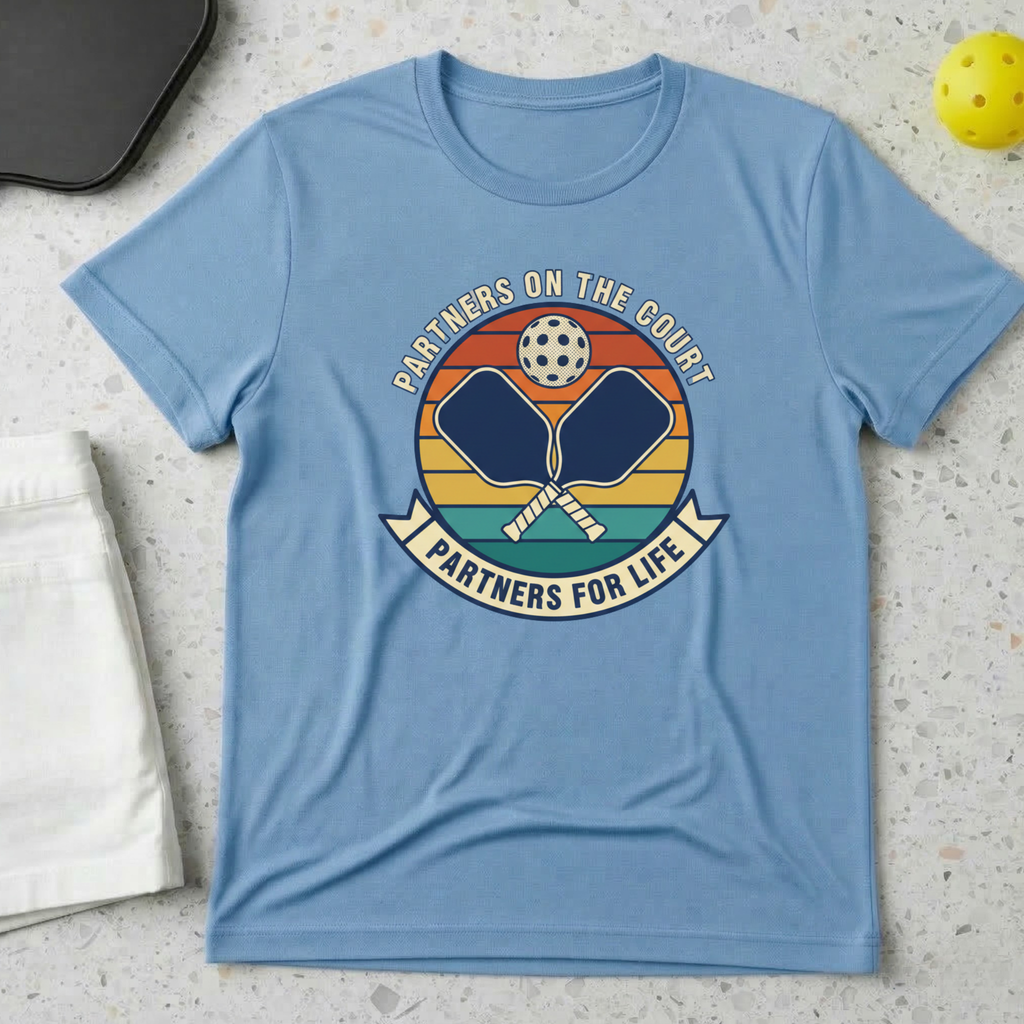 Partners on the court, Partners for life T-Shirt