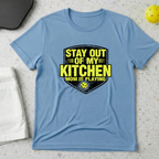 Stay out of my kitchen Mom is playing T-Shirt