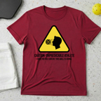 Caution unpredictable athlete T-Shirt