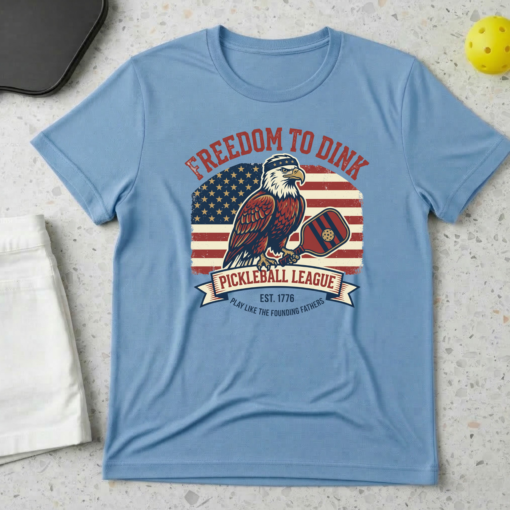 Freedom to dink T-shirt