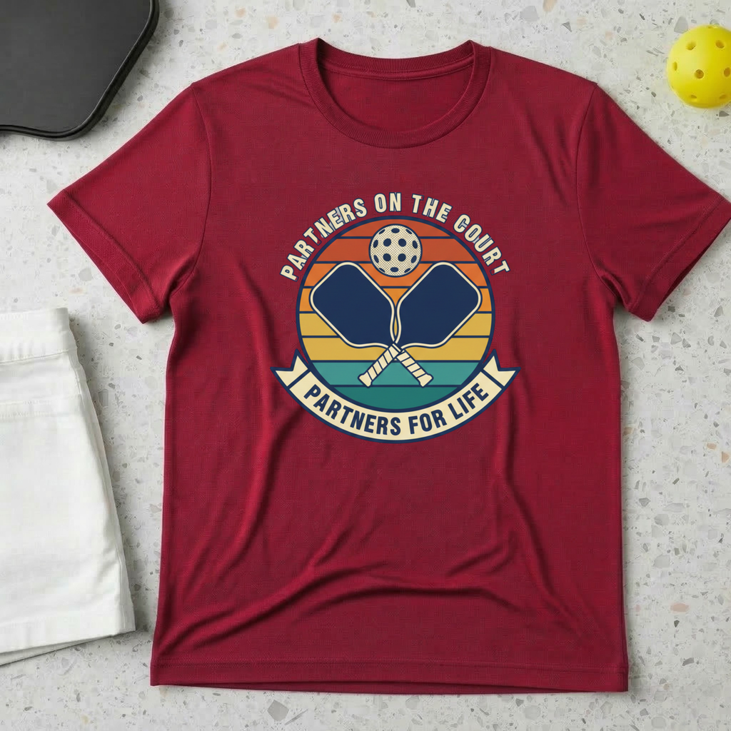 Partners on the court, Partners for life T-Shirt