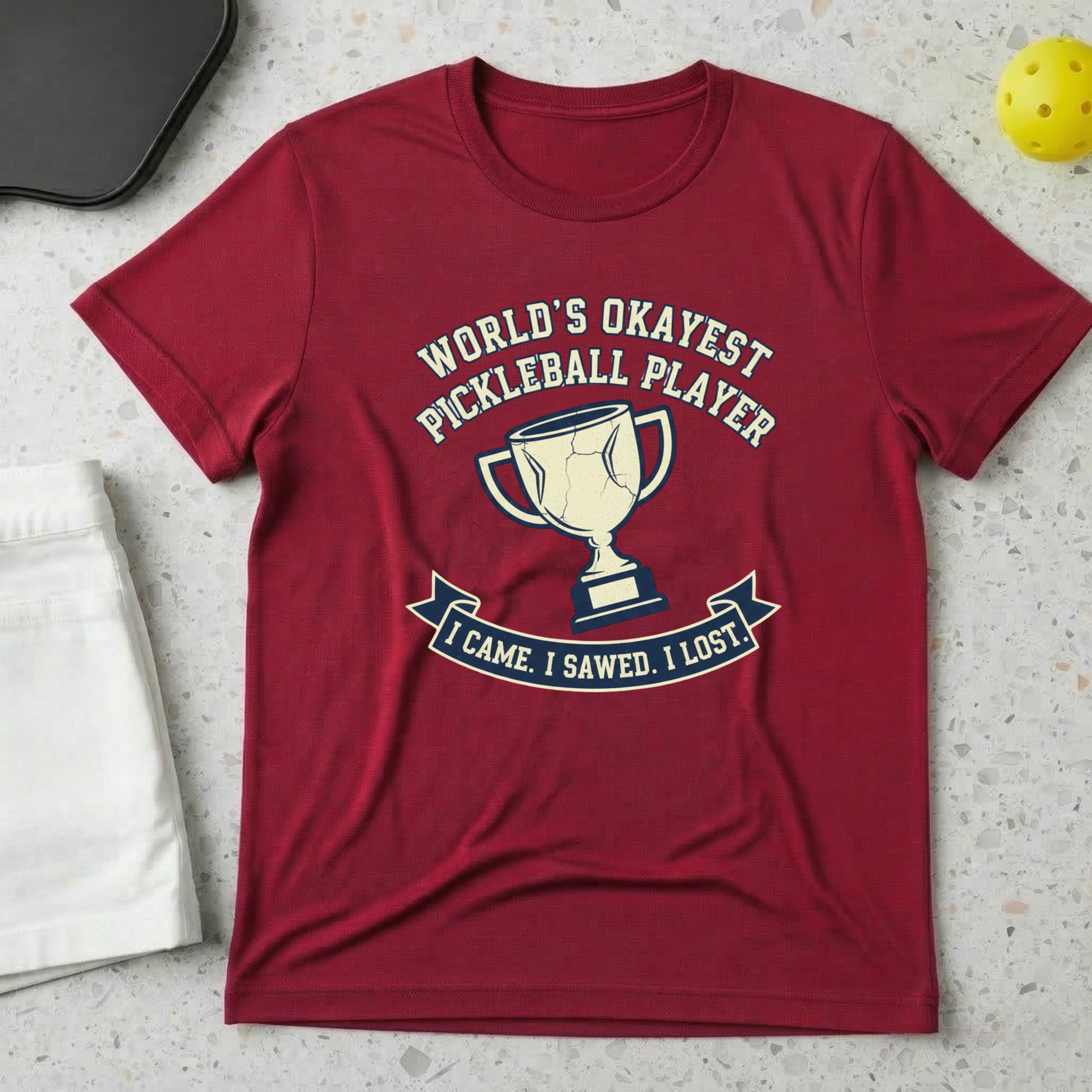 World's most okayest pickleball player T-Shirt