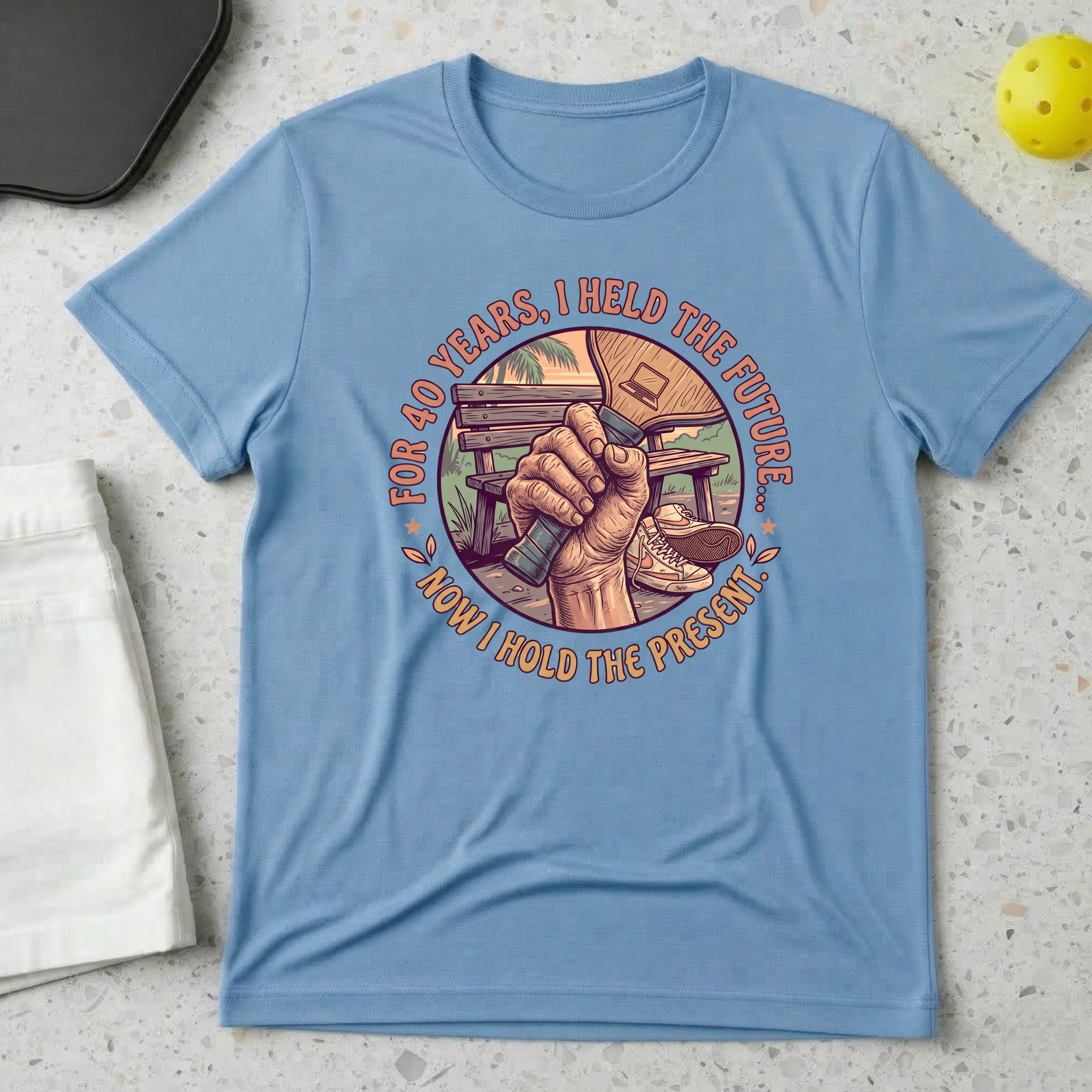 For 40 years I Held The Future T-shirt