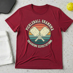 Pickelball grandma,smashing expectations T-Shirt