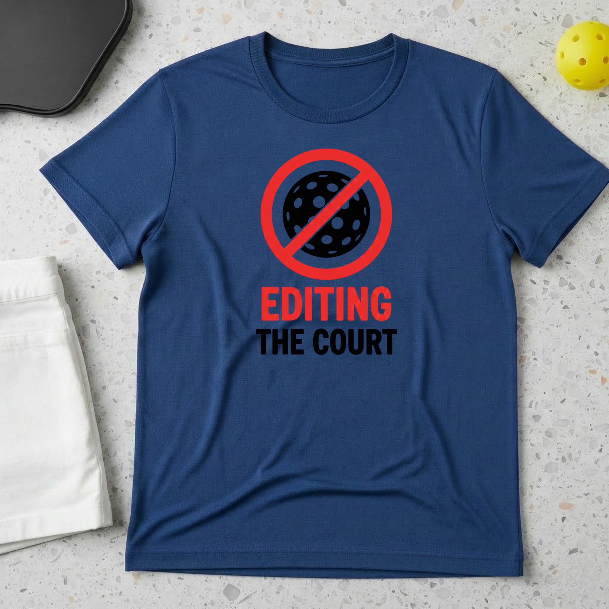 Editing the court T-Shirt