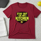 Stay out of my kitchen Mom is playing T-Shirt