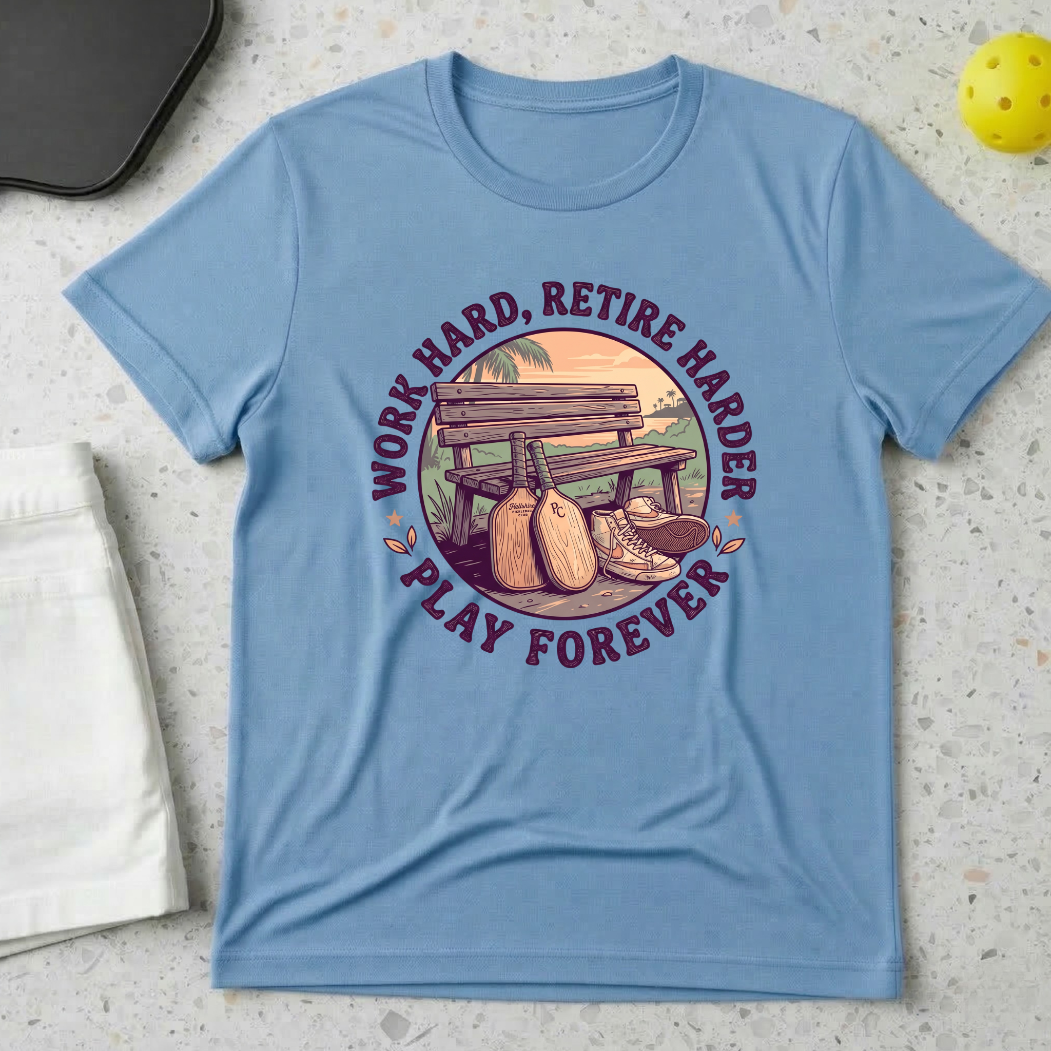 Work Harder. Retire Harder T-shirt
