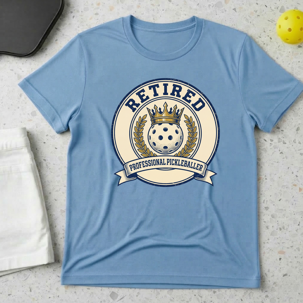 Retired professional Pickleballer T-shirt