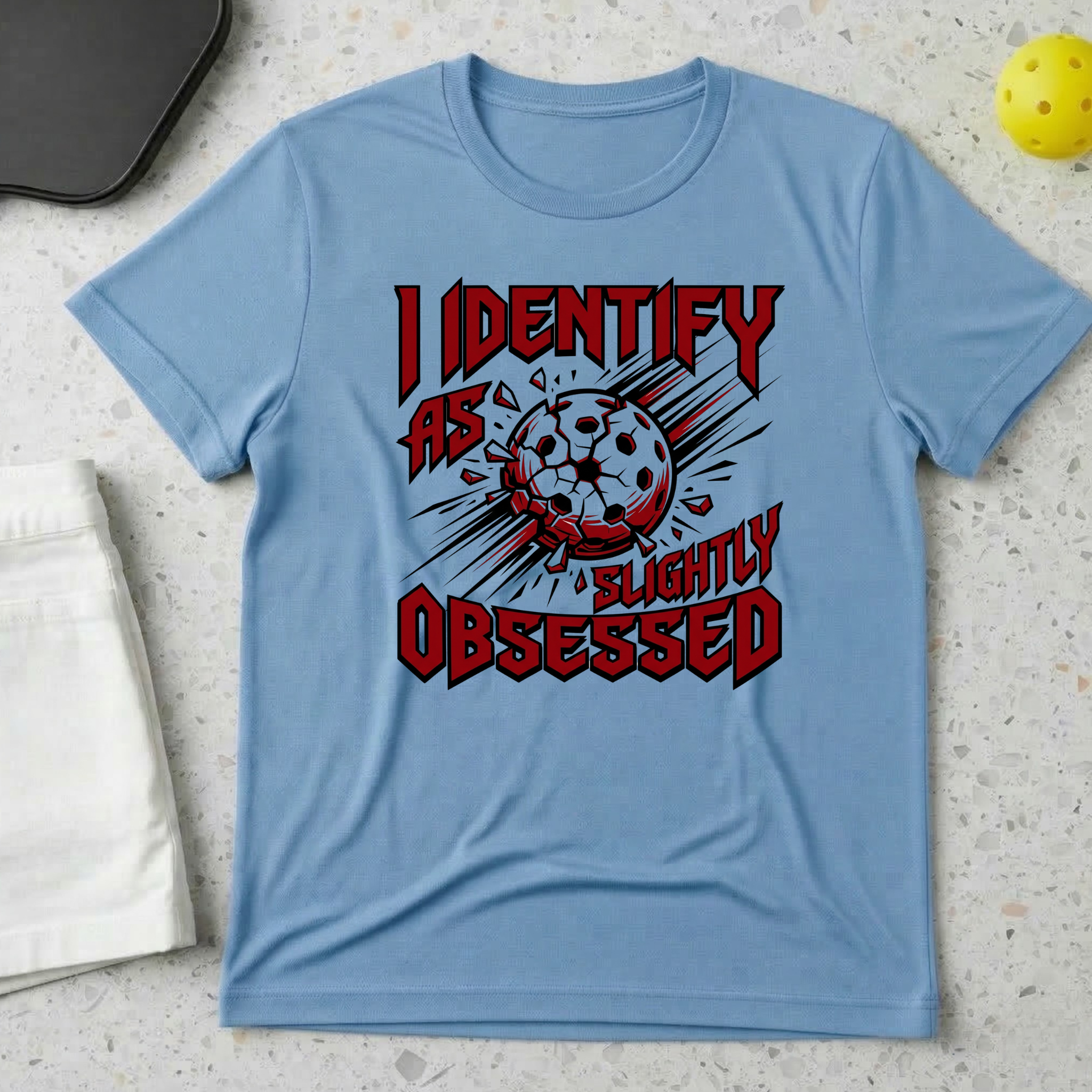I identify as slightly obsessed T-shirt