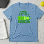 Social Battery Recharge Zone T-shirt