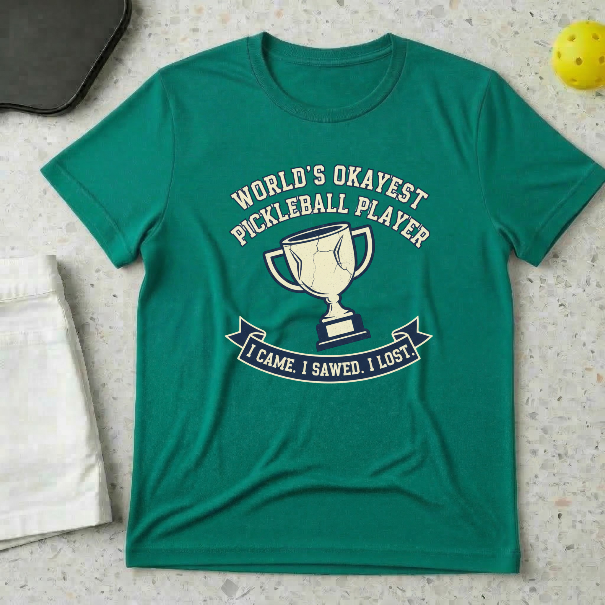World's most okayest pickleball player T-Shirt