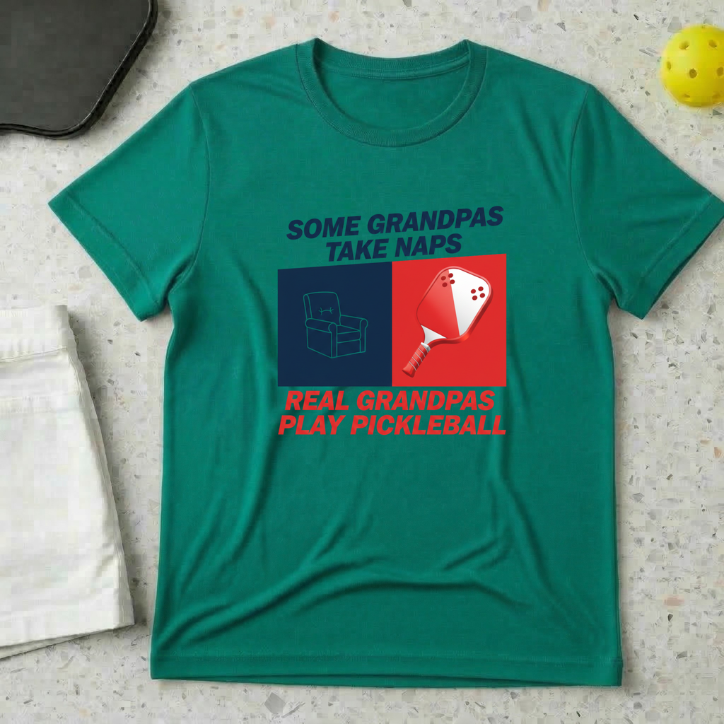 Real grandpas play pickelball T-Shirt