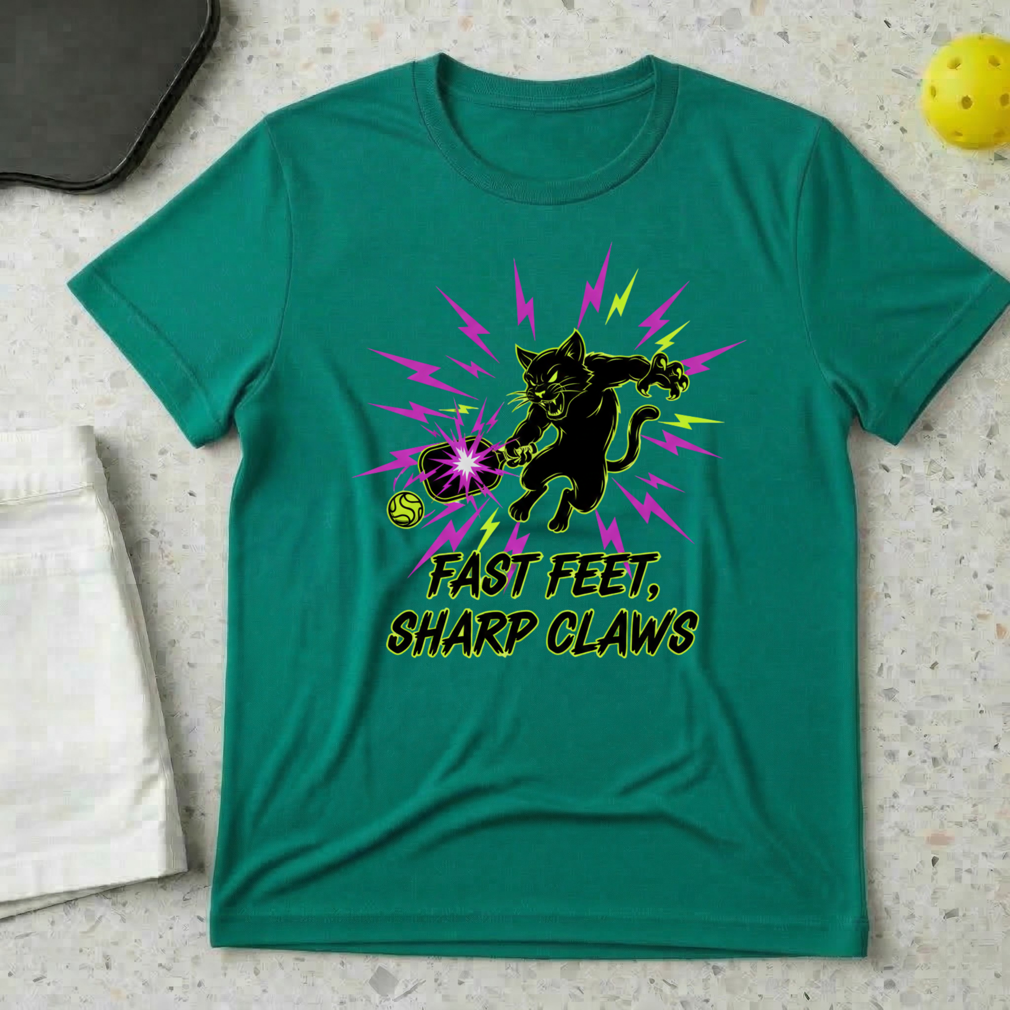 Fast feet sharp claws T-Shirt