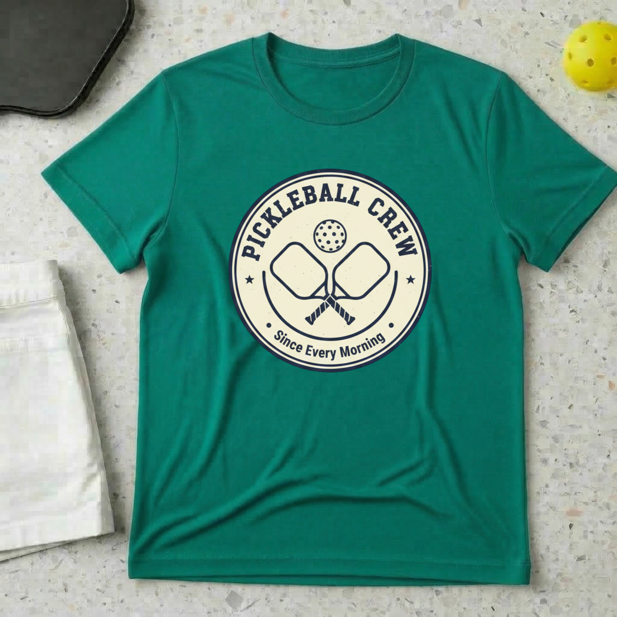 Pickleball crew since every morning T-Shirt