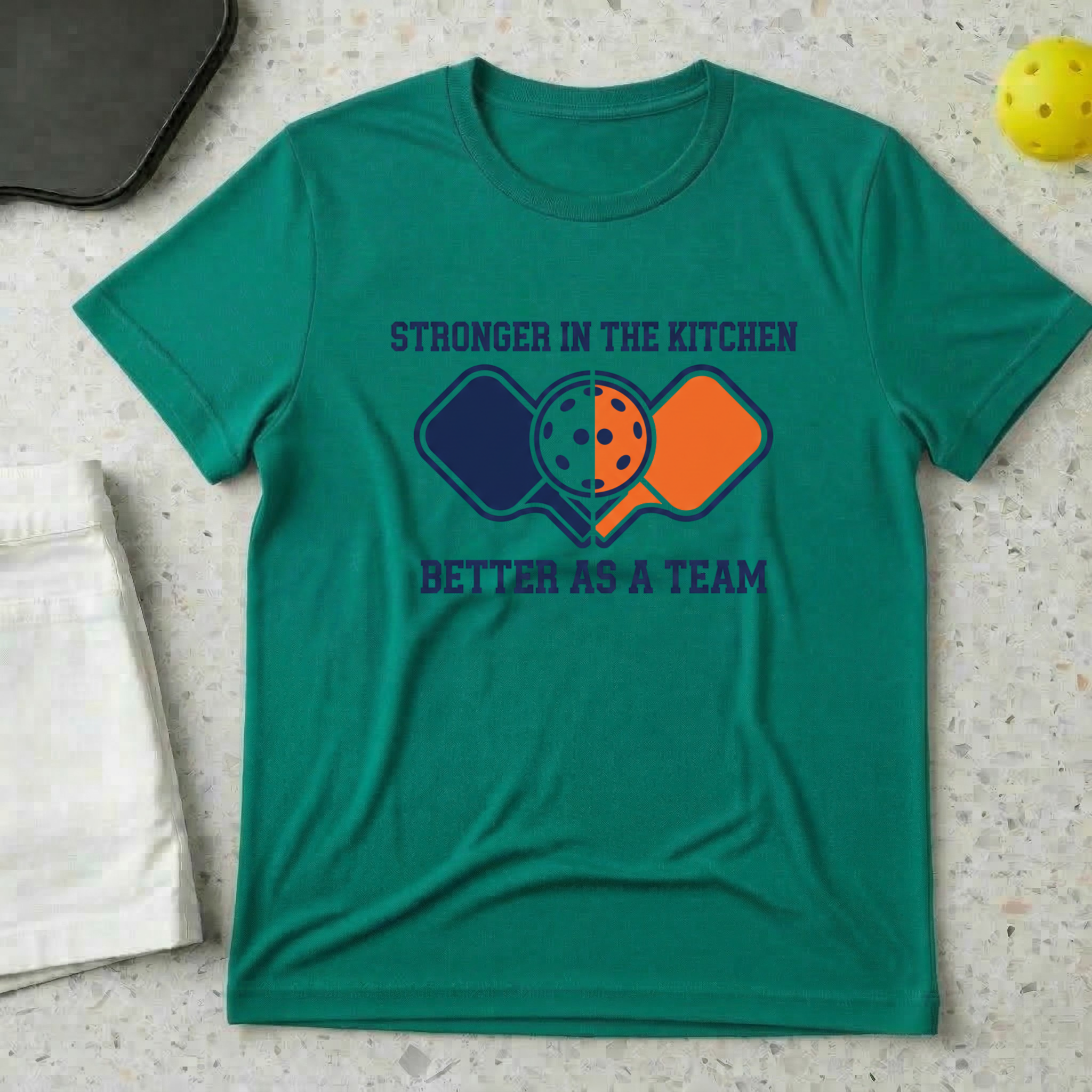 Stronger in the kitchen better as a team T-Shirt