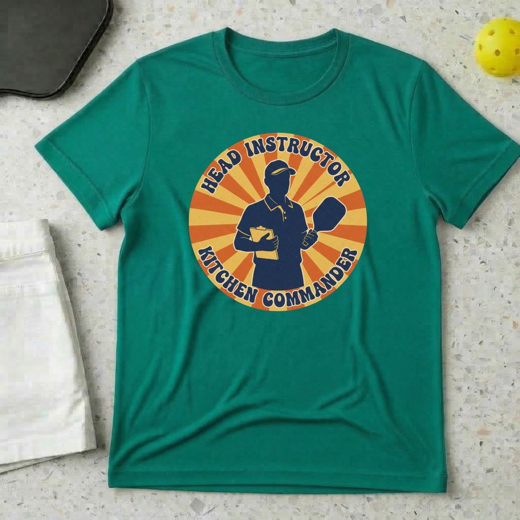 Head Instructor, Kitchen Commander T-Shirt