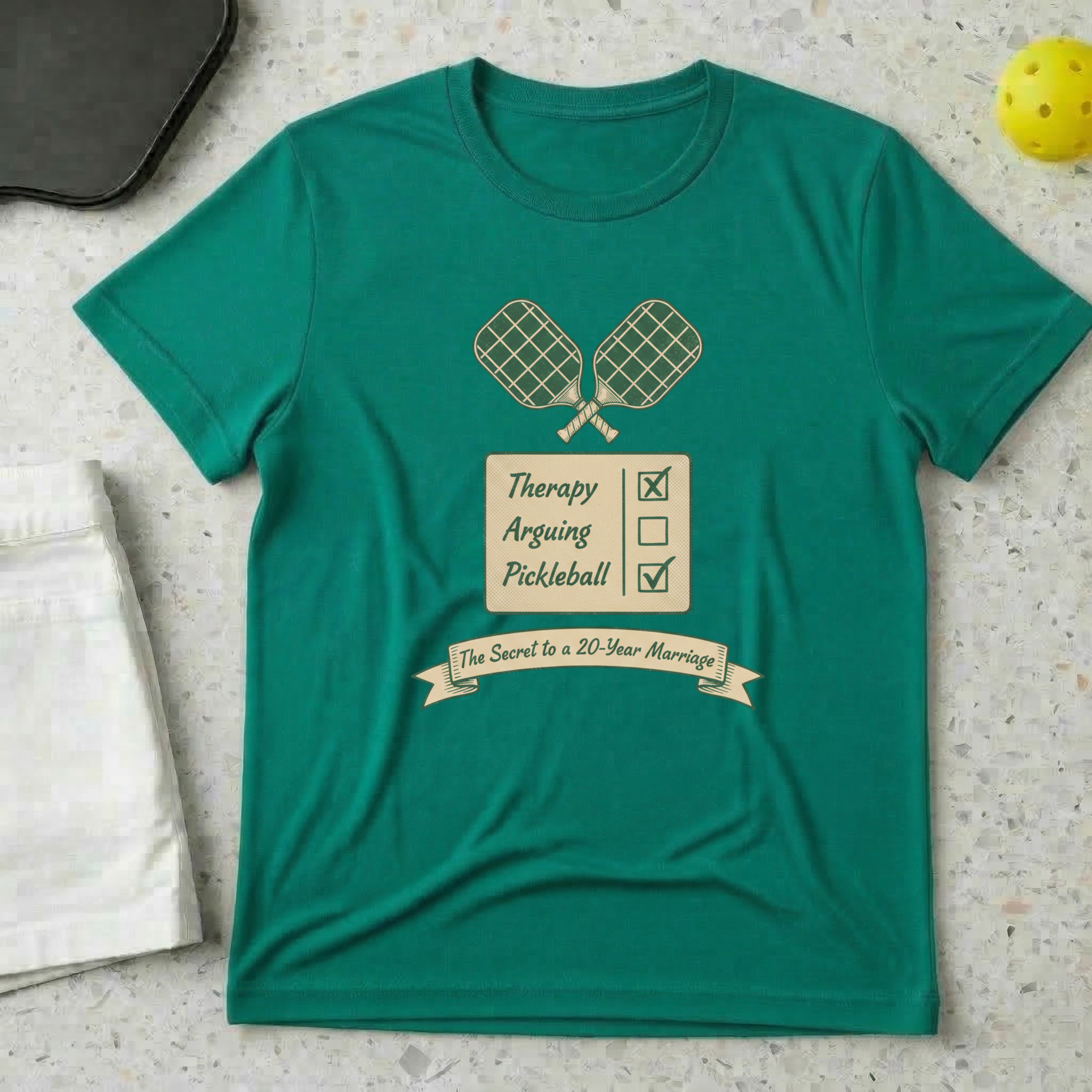 The secret to a 20 year marriage T-Shirt