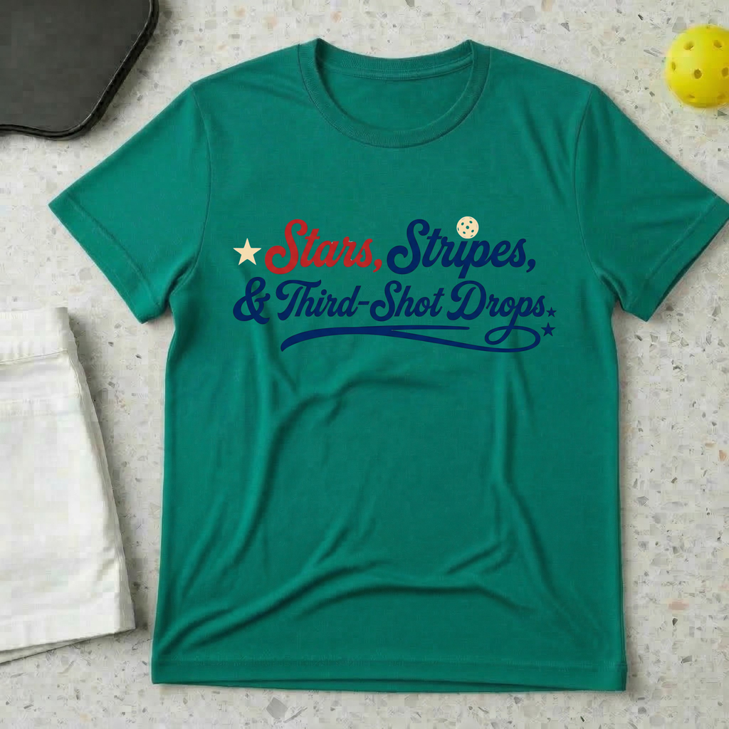 Stars, Stripes and third shot drops T-Shirt