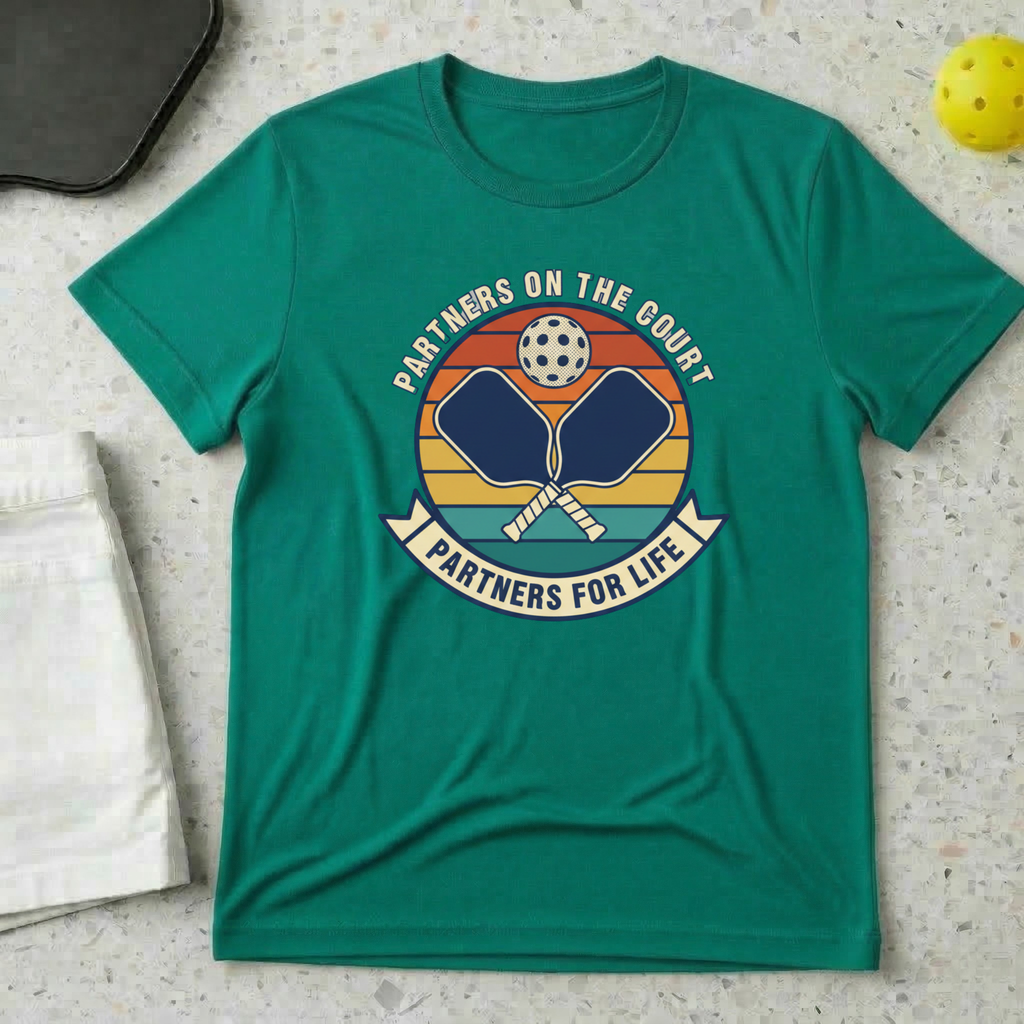 Partners on the court, Partners for life T-Shirt