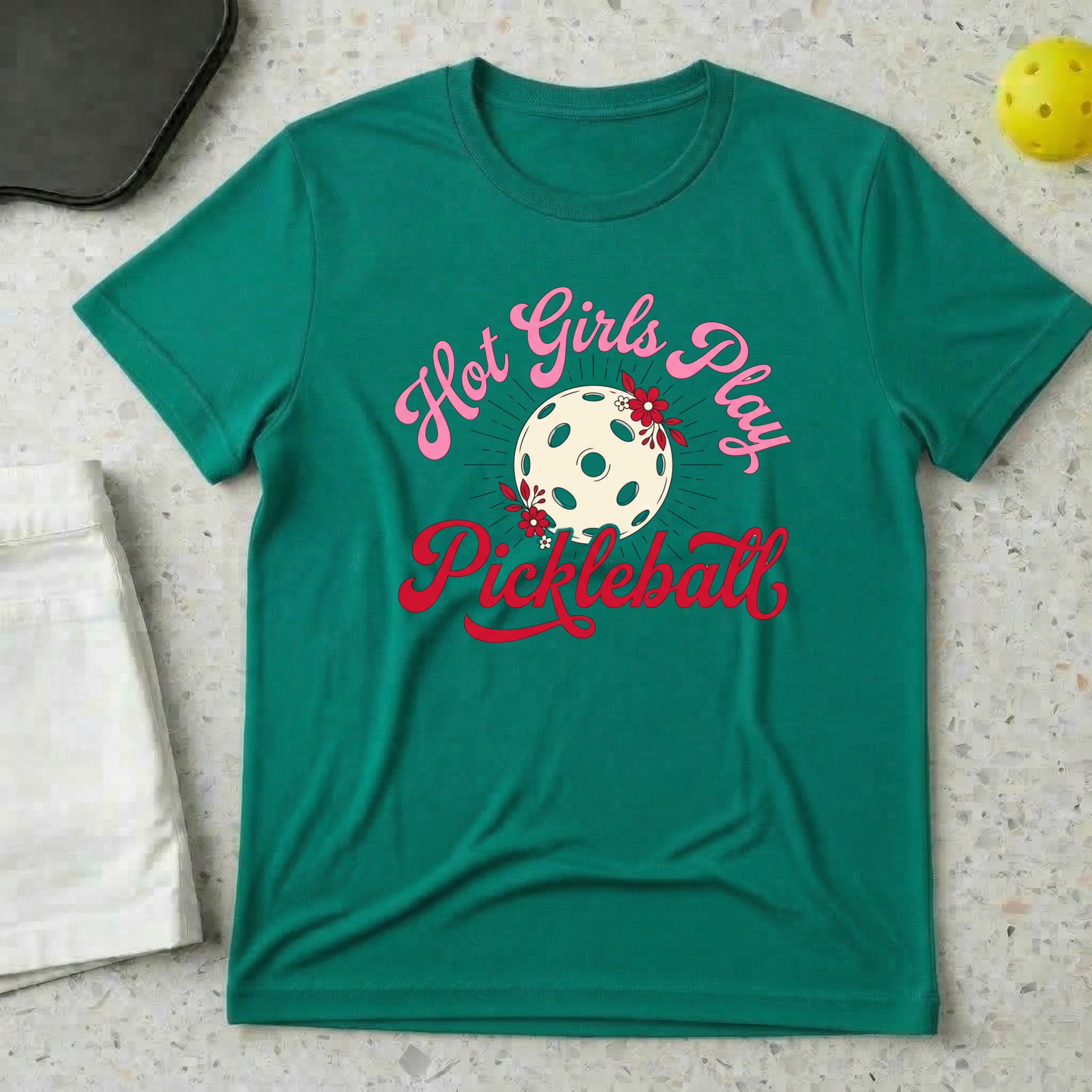 Hot Girls Play Pickleball T-shirt
