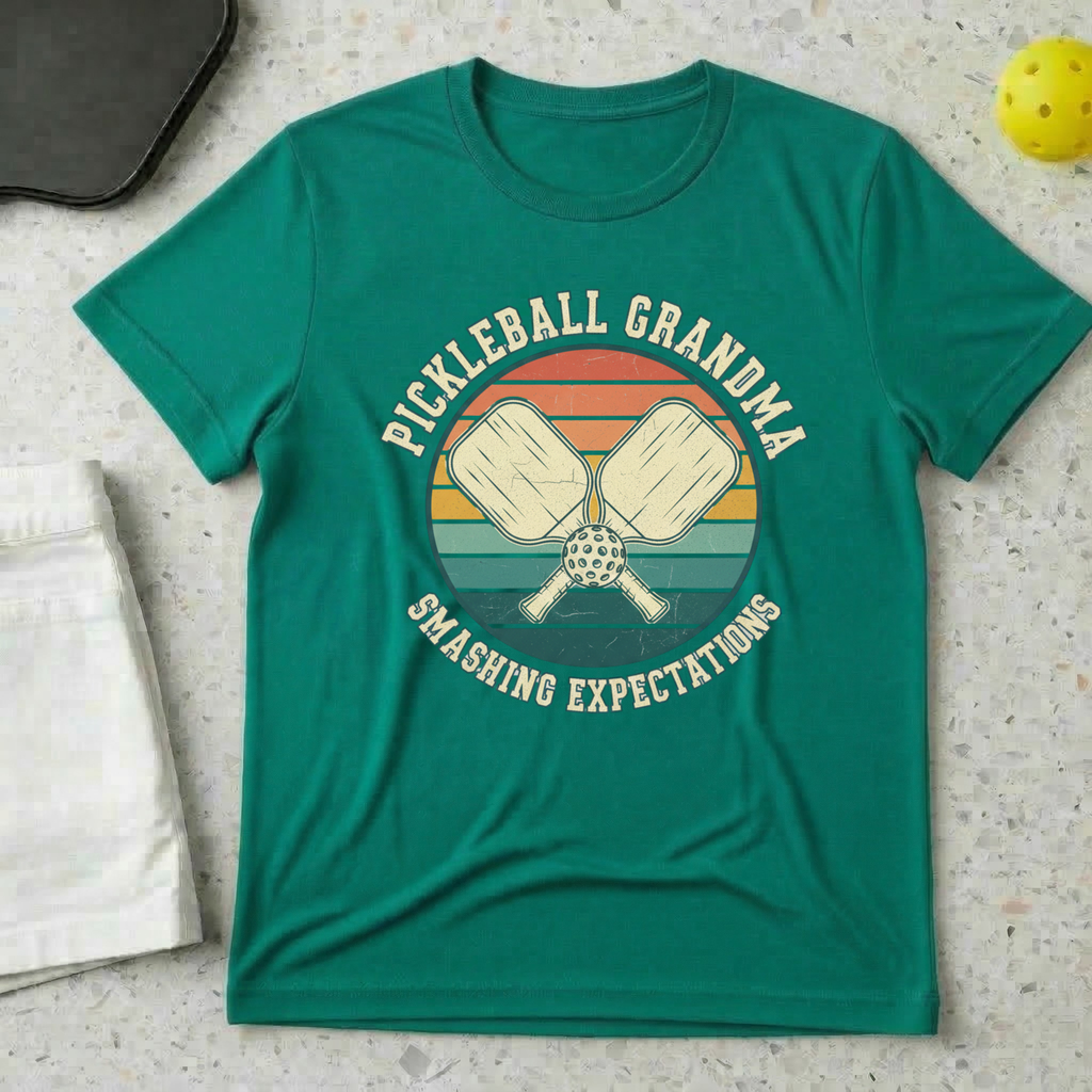 Pickelball grandma,smashing expectations T-Shirt
