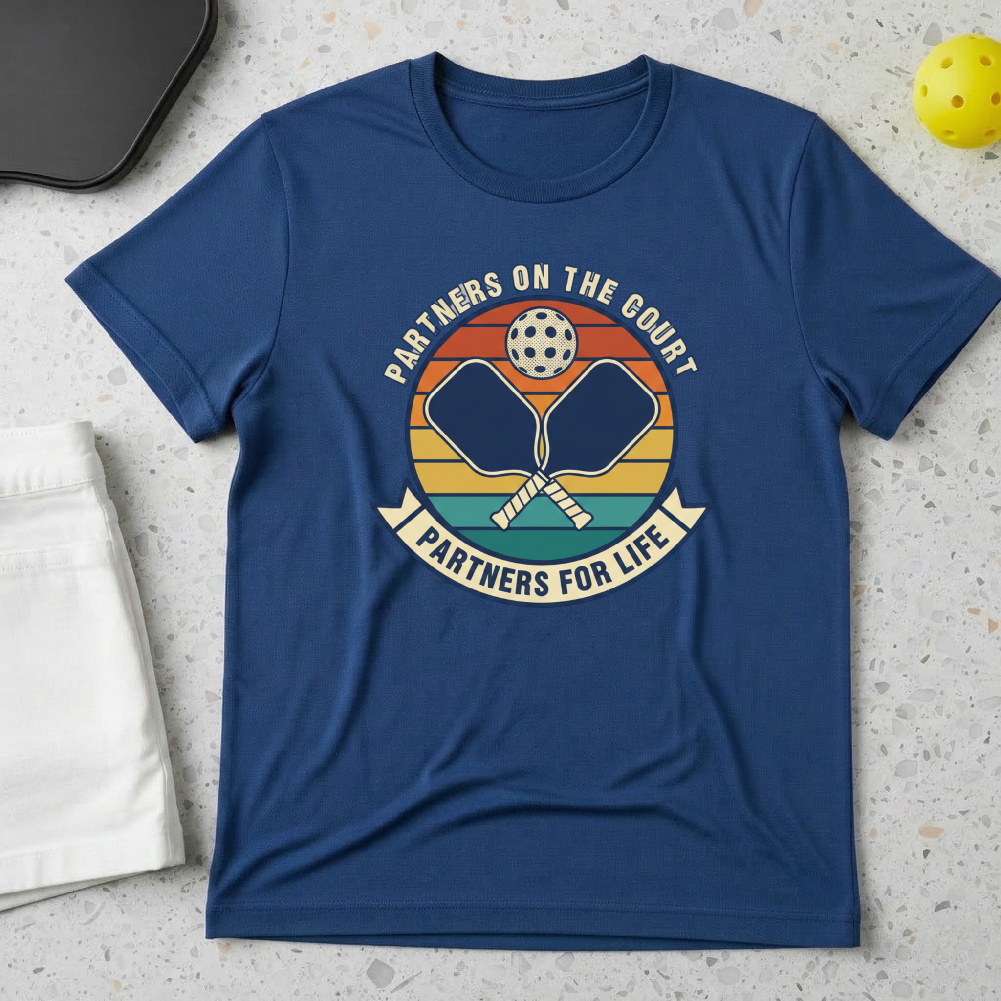 Partners on the court, Partners for life T-Shirt