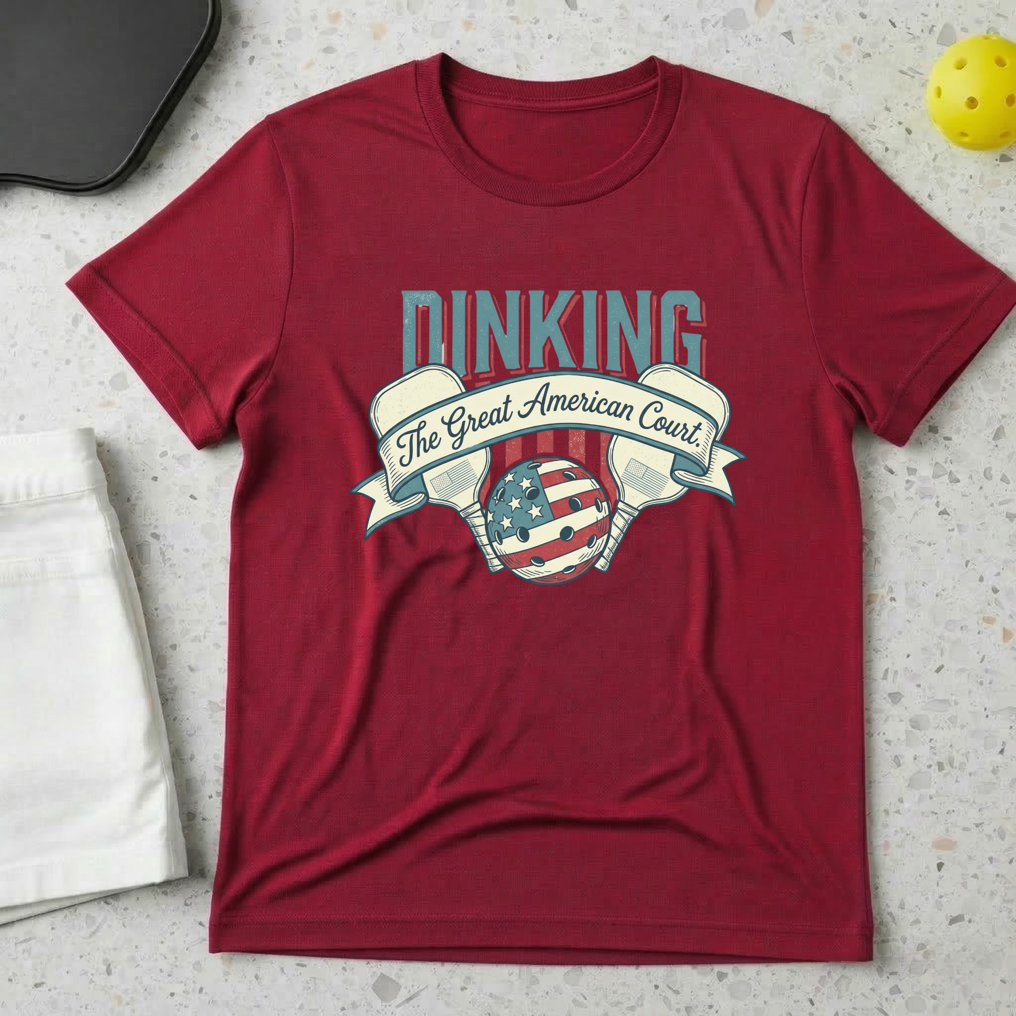 Dinking the great American Court T-shirt