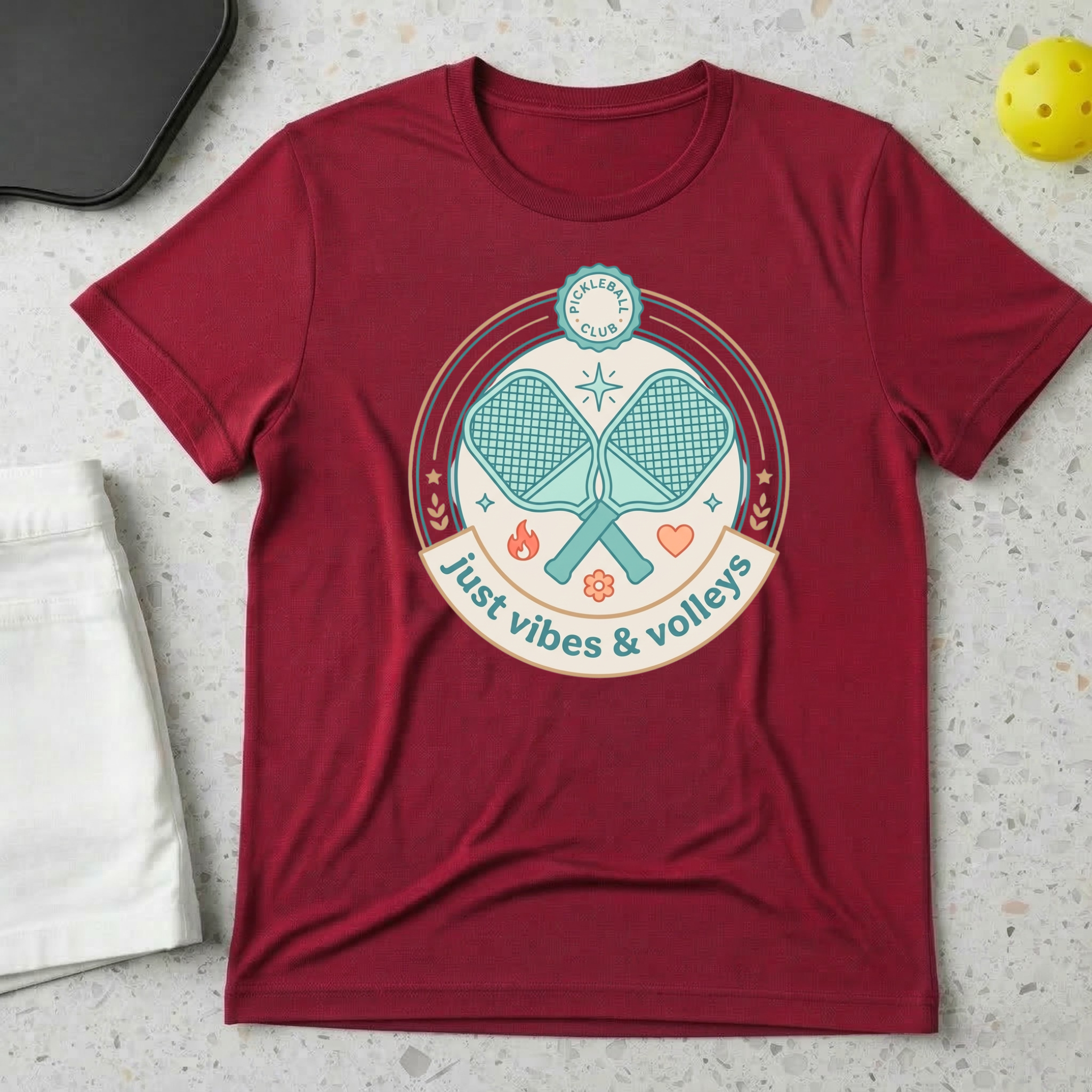 Just Vibes & Volleys T-shirt